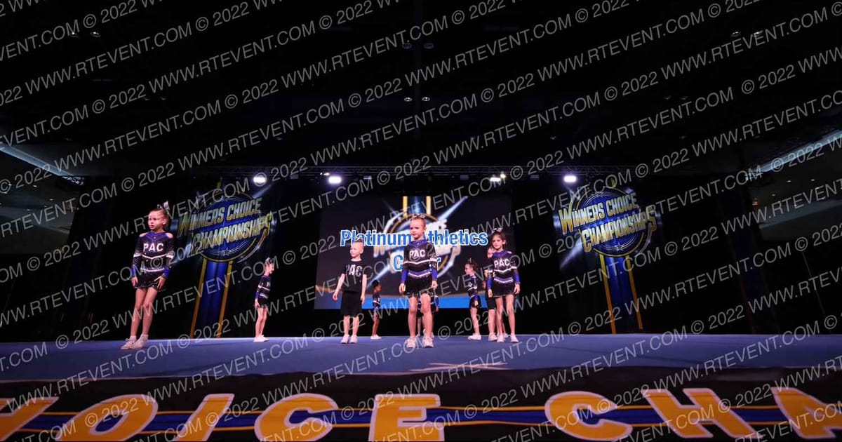 Platinum Athletics Cheer Tiny PAC · Foxwood WC
