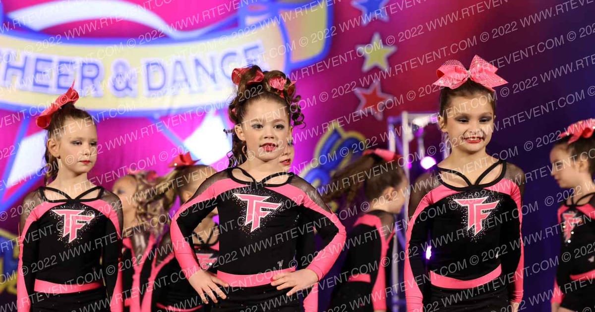 Titanium Force Cheer Pink Sparkle · The American Gateway St Charles Nationals FIXED
