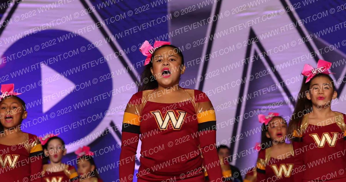 WHITTIER REDSKINS GREMLINS CHEER · Palms Pyramids