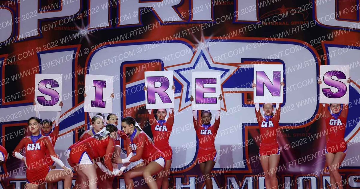 Cheer Florida All Stars Sirens · Spirit of Hope