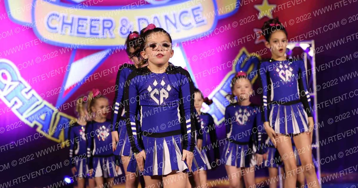 Cheer Athletics St. Louis Blue Berries · The American Gateway St Charles Nationals FIXED