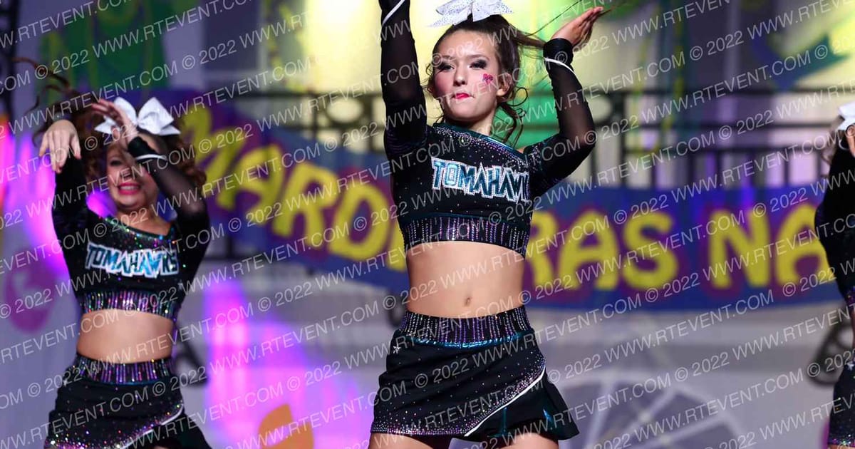 Tribe Cheer Tomahawks · Mardi Gras Grand Nationals
