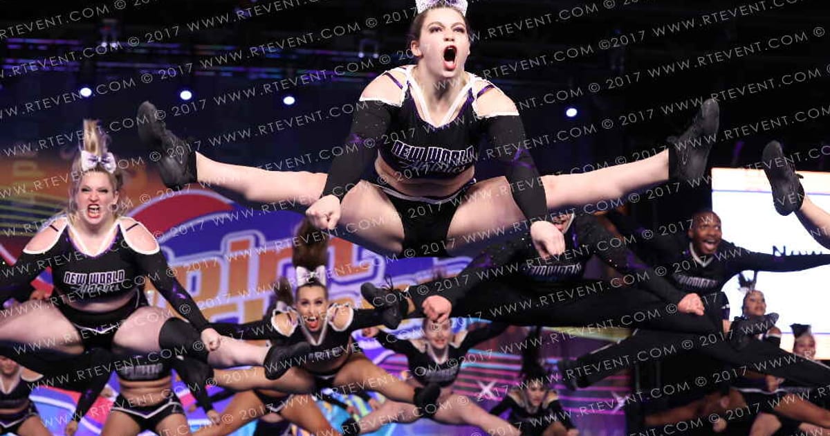 New World Athletics Solar 6 · Spirit Cheer Atlantic City Grand Nationals