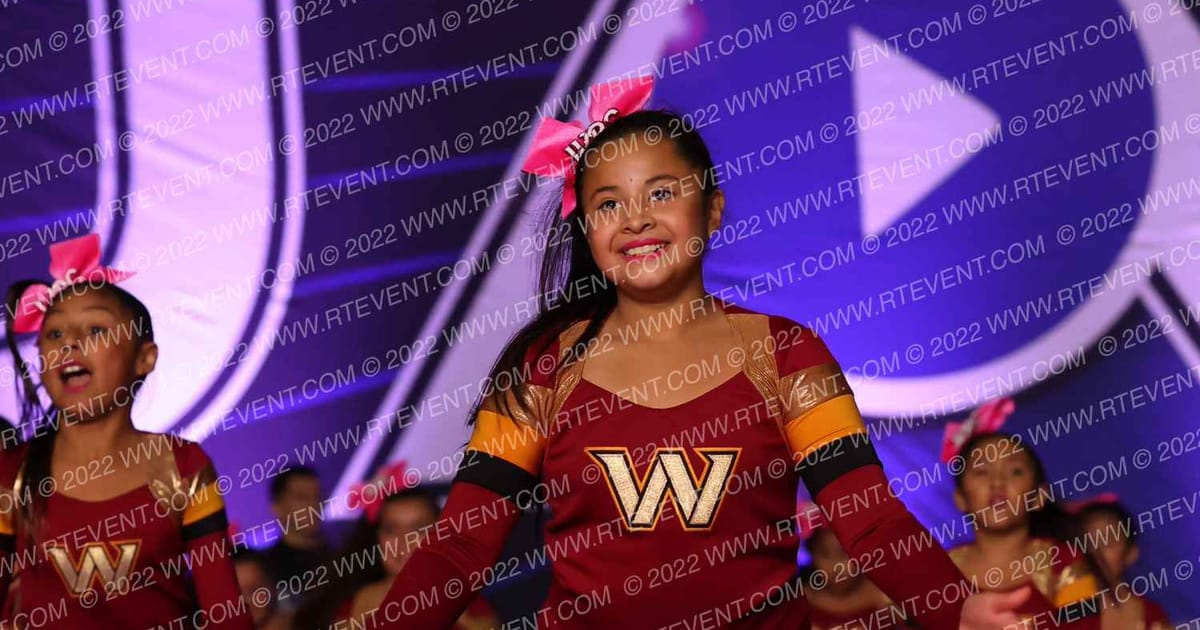 WHITTIER REDSKINS GREMLINS CHEER · Palms Pyramids