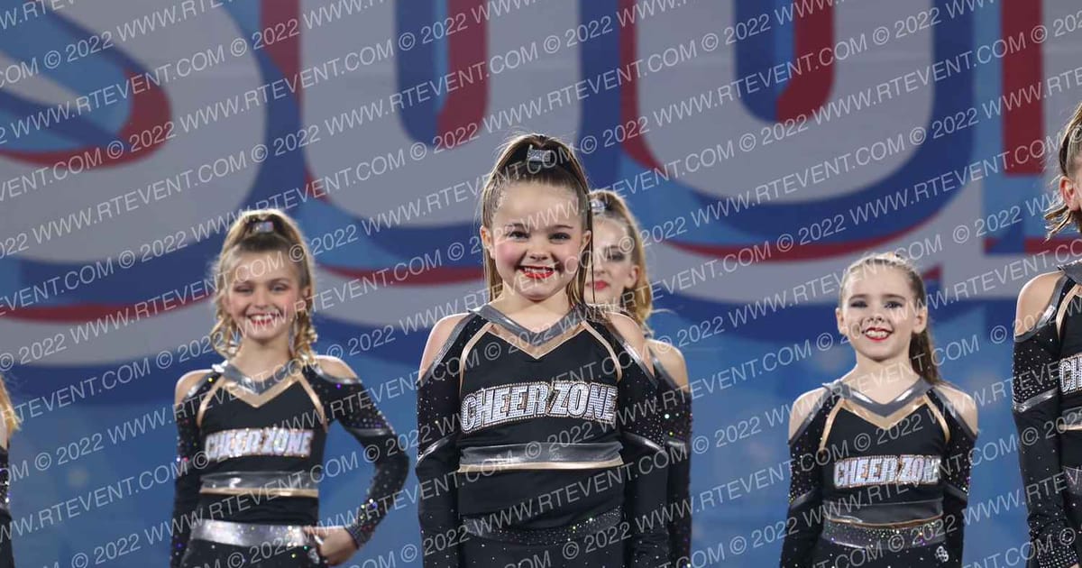 Cheer Zone Athletics Mini Rain · Biloxi Beach Blast