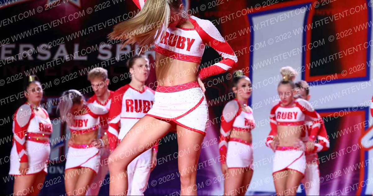 Cheer Savannah Allstars RUBY RED · Spirit of Hope