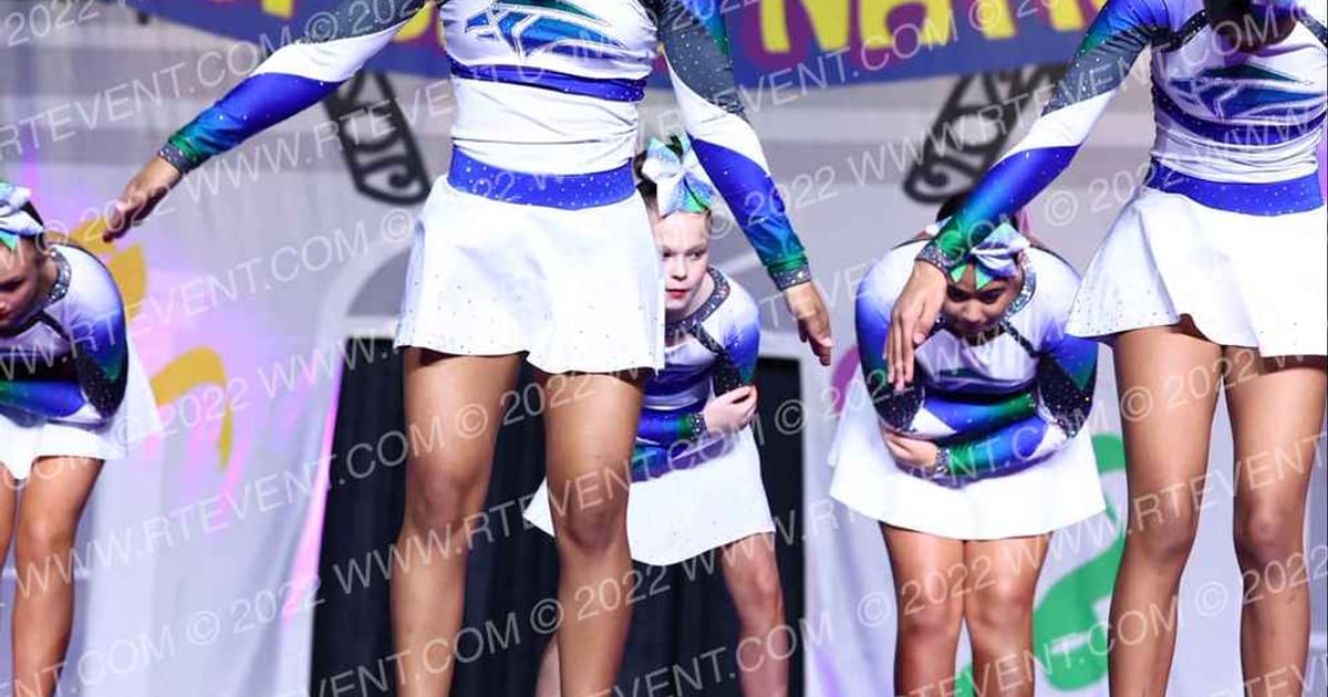 Atlanta Jayhawks NAVY · Mardi Gras Grand Nationals