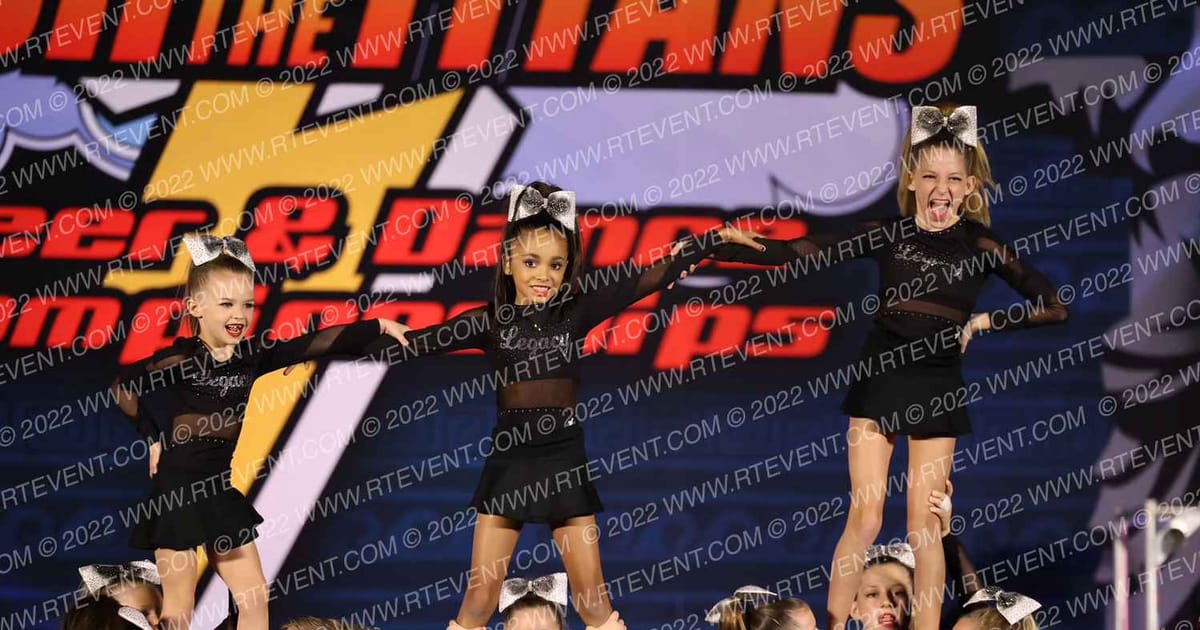 Legacy Premier Cheer Silver Lining · All Star Challenge Clash of the Titans