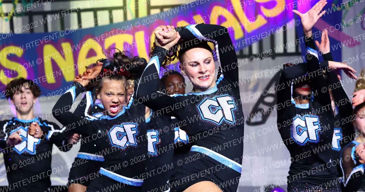Louisiana Cheer Force Fire · Mardi Gras Grand Nationals