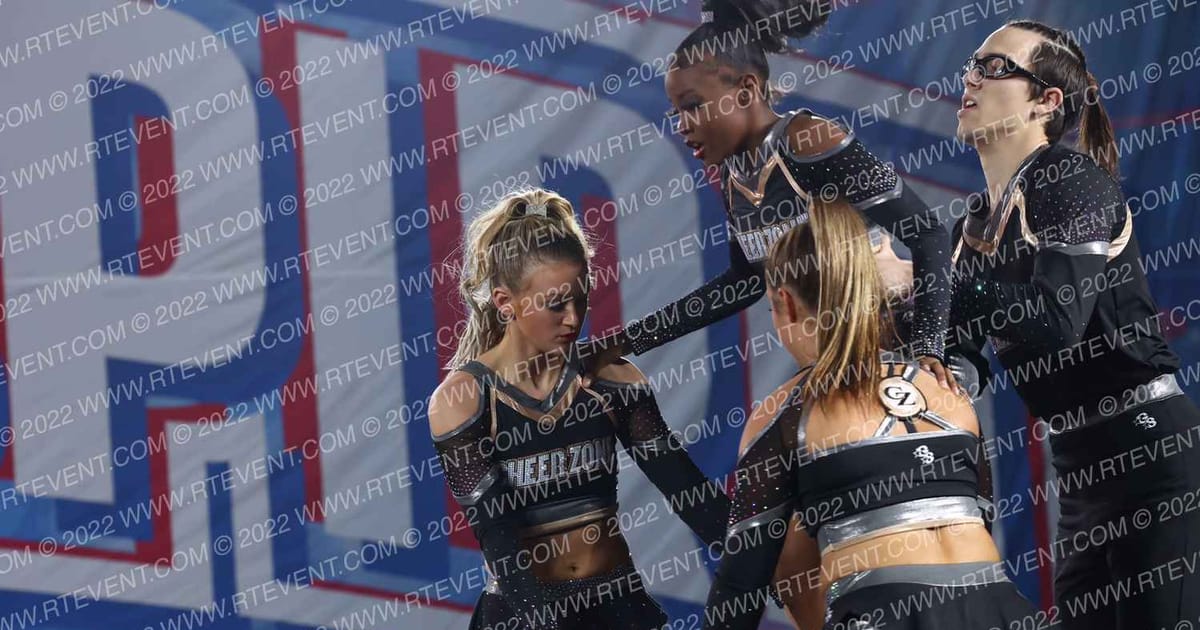 Cheer Zone Athletics Fire · Biloxi Beach Blast