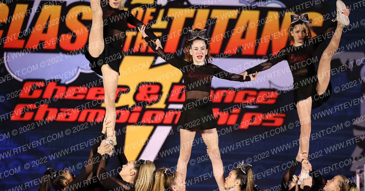 Legacy Premier Cheer Lady Legends · All Star Challenge Clash of the Titans