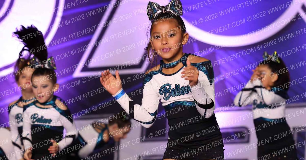 BELIEVE ATHLETICS GLITTER GIRLS · Palms Pyramids