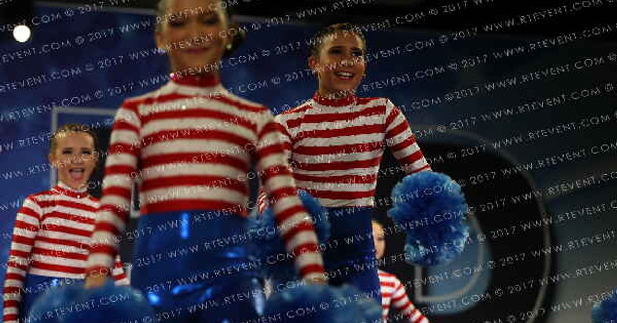 Music City All Stars Mini Gold Pom · ECC Big Bid Huntsville Dance