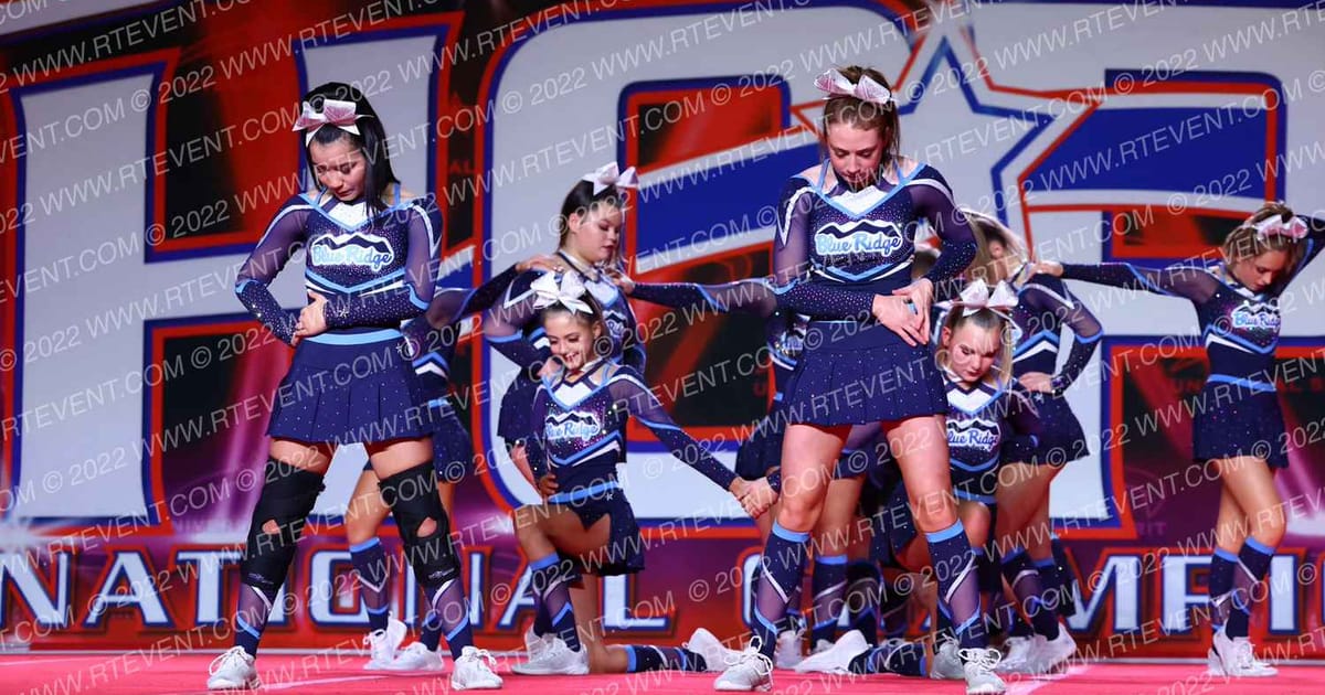 Blue Ridge Cheer Company Deja Blue · Spirit of Hope