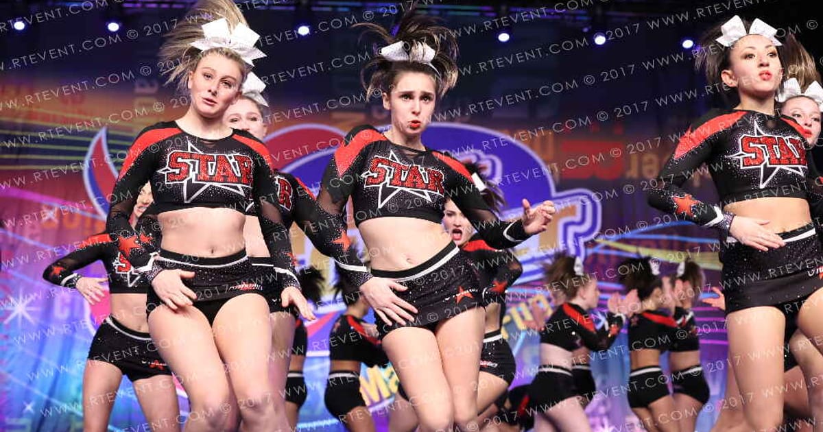 Star Athletics Senior Gold · Spirit Cheer Atlantic City Grand Nationals