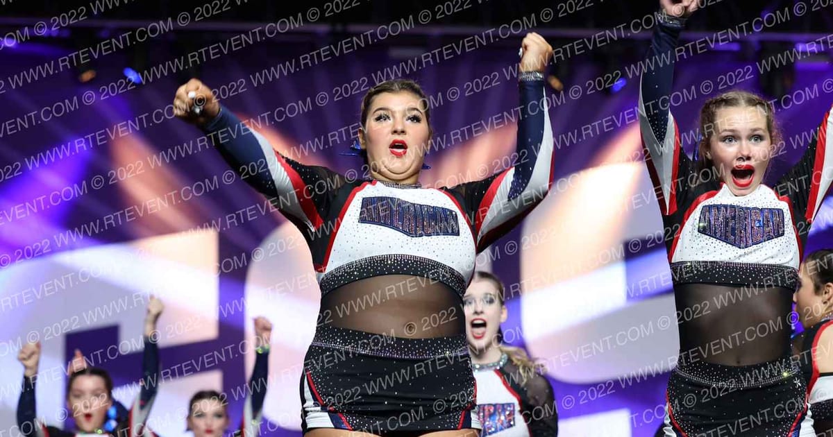American Cheer JR BLUE · GSSA Bakersfield Grand Nationals