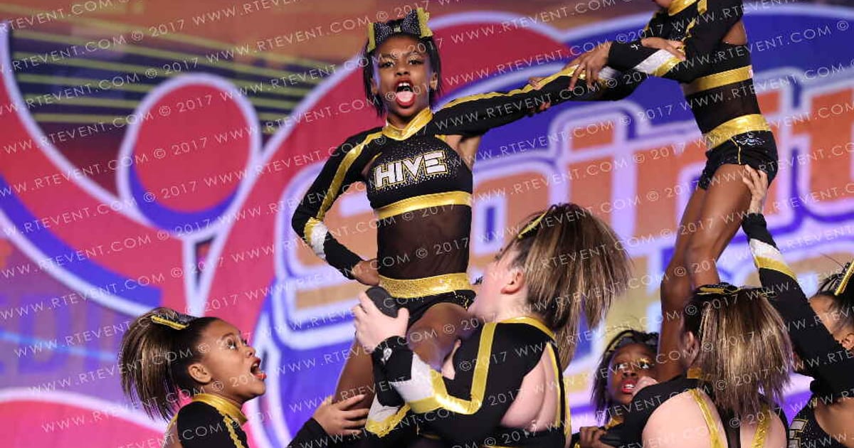 The Cheer Hive PO1SON · Spirit Cheer Atlantic City Grand Nationals