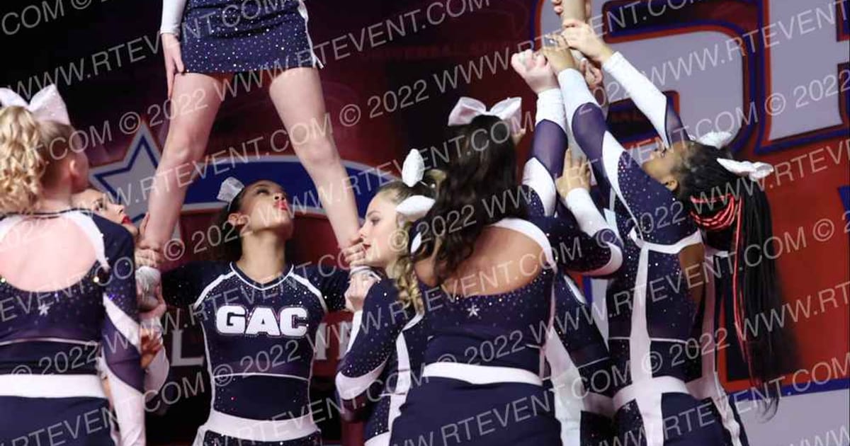 Greensboro All Star Cheerleading Senior Gold · Spirit of Hope