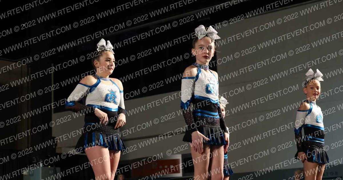 Cheerletics Royalty BLUSH · Aloha Worcester Showdown