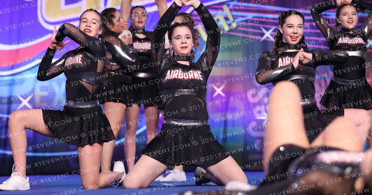Airborne Elite All Stars Bomb Squad · Spirit Cheer Atlantic City Grand Nationals