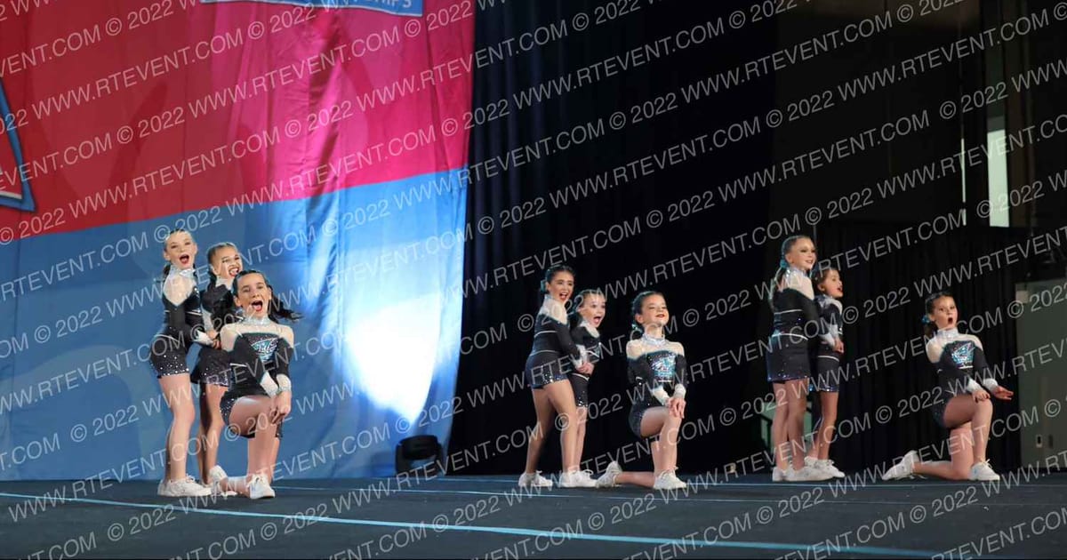 Cheer Sport Sharks-New England Mini Magnificent Sharks · Aloha Worcester Showdown