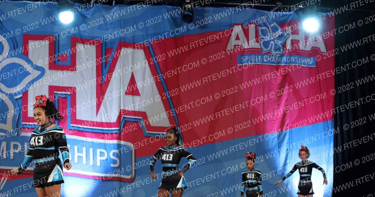 413 CHEER CODE RED · Aloha Worcester Showdown