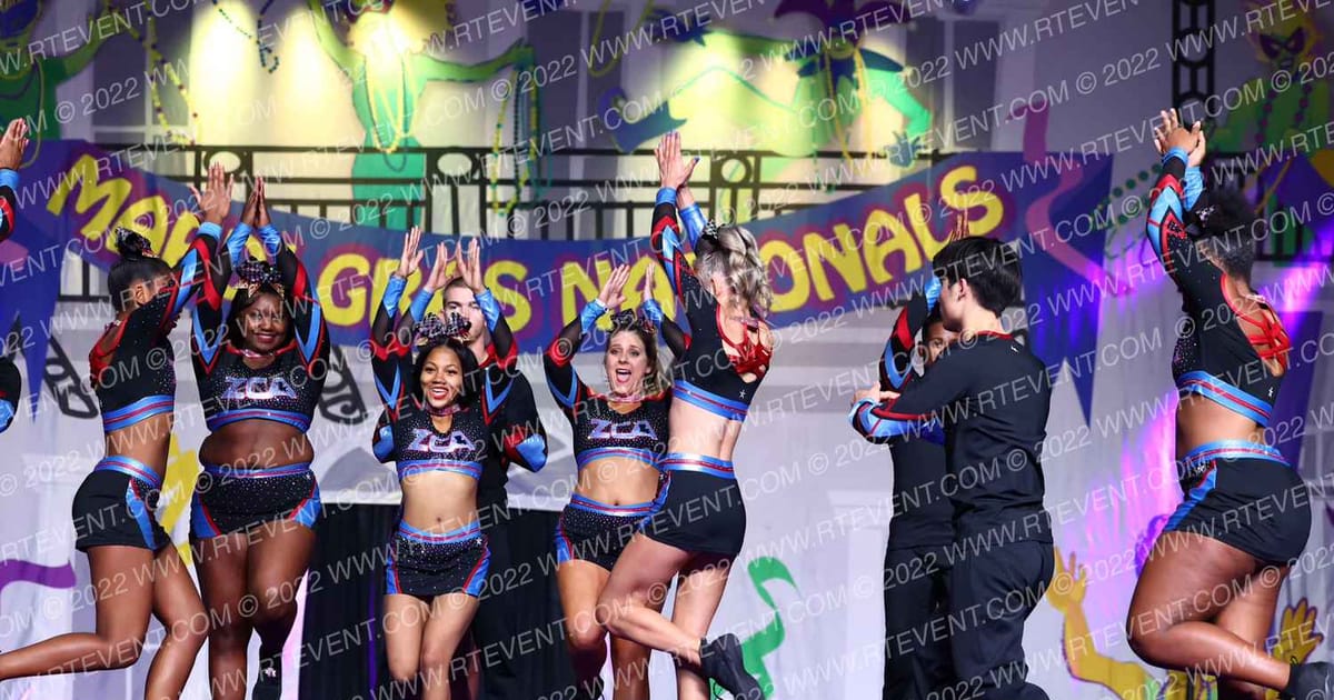 Zachary Cheer Athletics Fever · Mardi Gras Grand Nationals