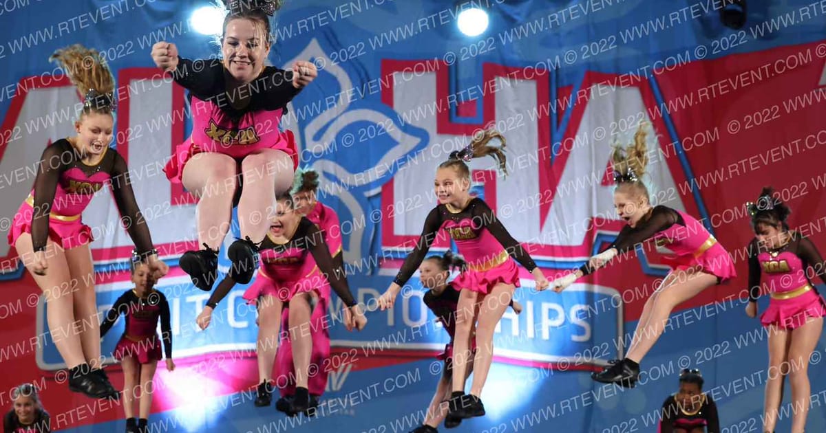Xpress Cheer Allstars Evolution · Aloha Worcester Showdown