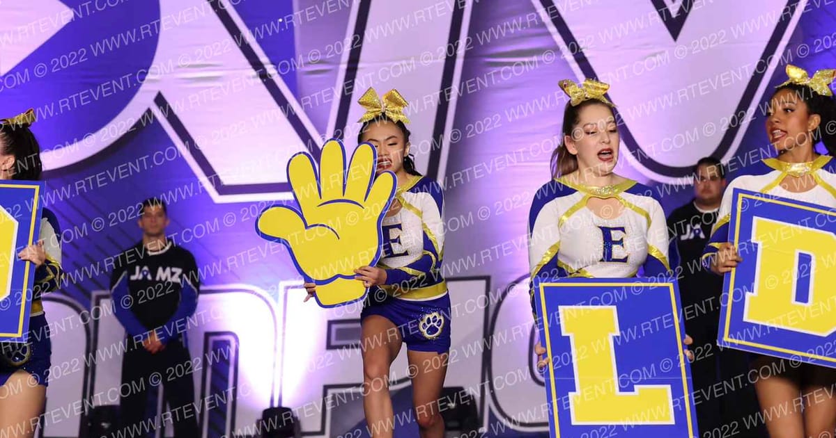EDGEWOOD HIGH SCHOOL VARSITY CHEER · Palms Pyramids