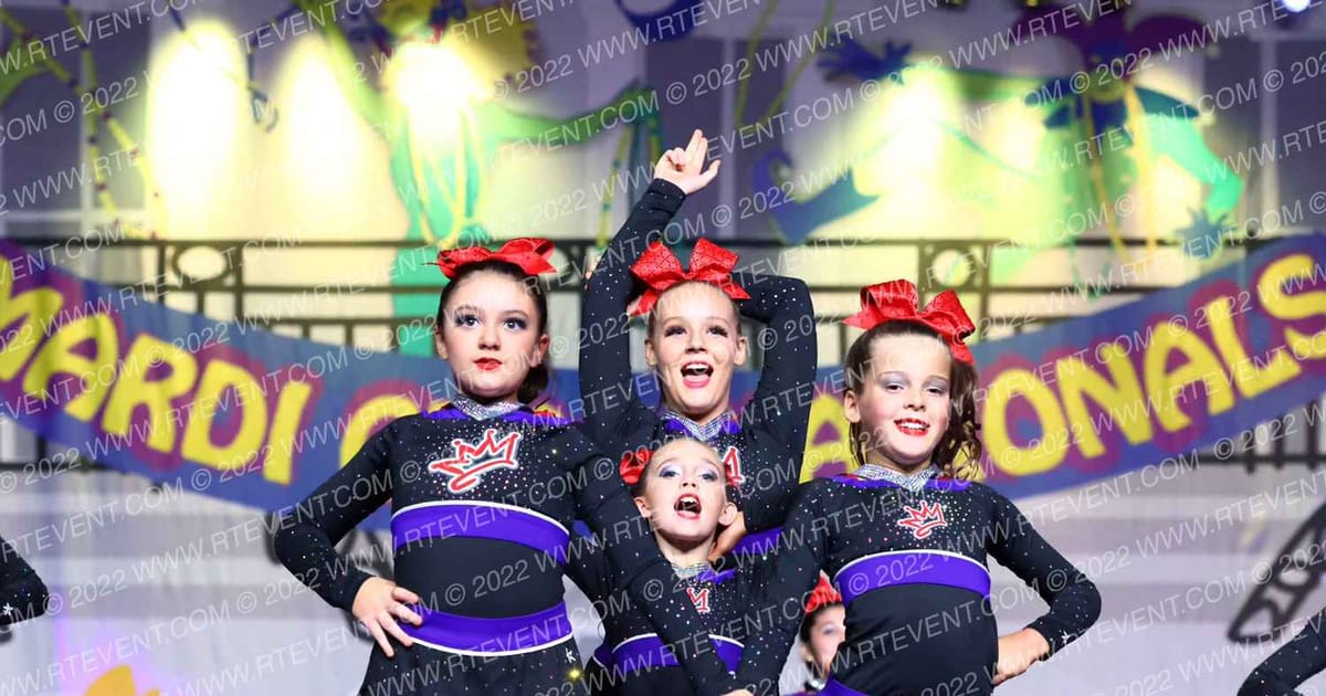 Luxe Cheer Royal 3 · Mardi Gras Grand Nationals