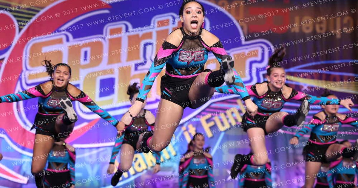 Evolution Cheer VIP'S · Spirit Cheer Atlantic City Grand Nationals