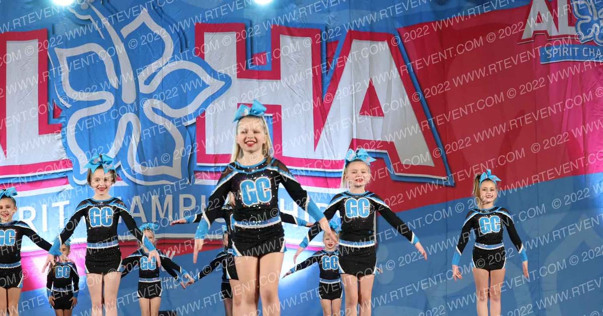 Gravity Cheer Little Dippers · Aloha Worcester Showdown