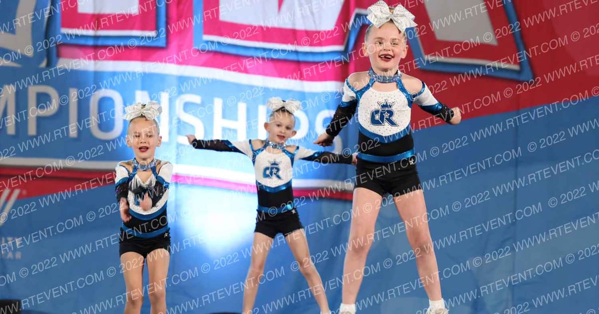 Cheerletics Royalty TINY TOOTSIES · Aloha Worcester Showdown