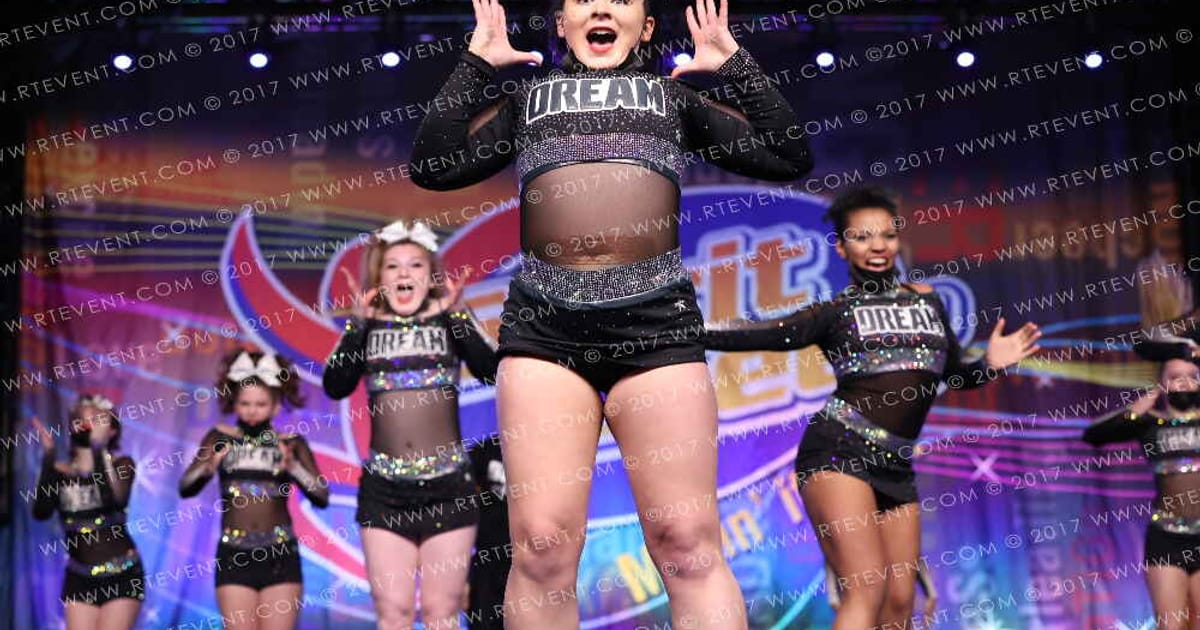 Dream Athletics BLACKOUT · Spirit Cheer Atlantic City Grand Nationals