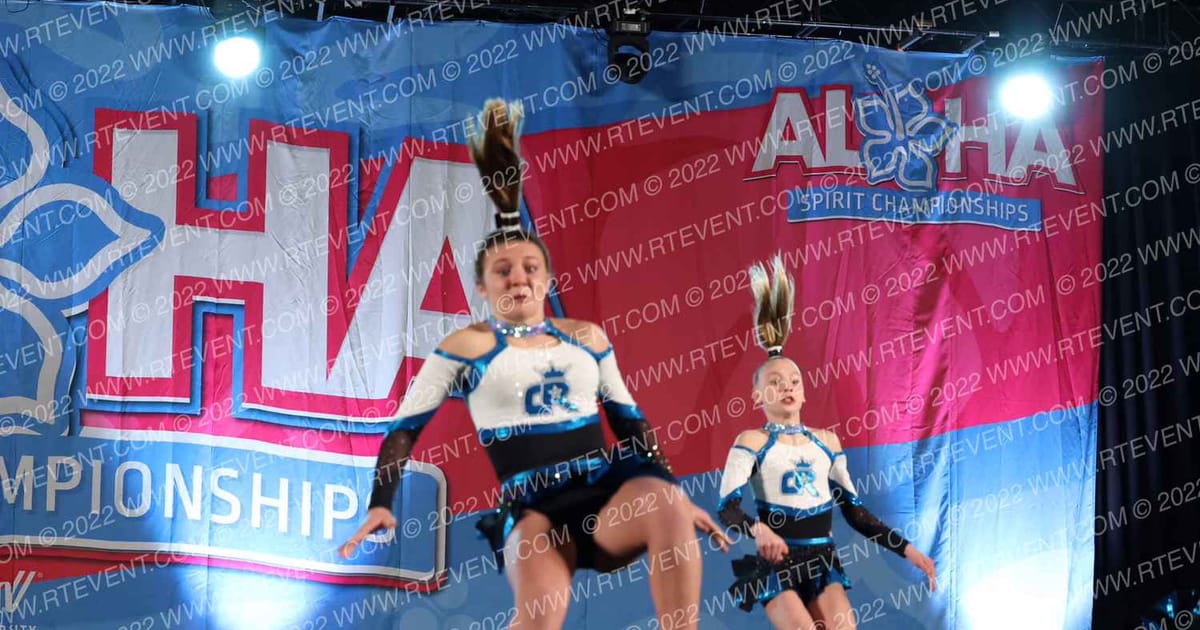 Cheerletics Royalty LEMONADE · Aloha Worcester Showdown