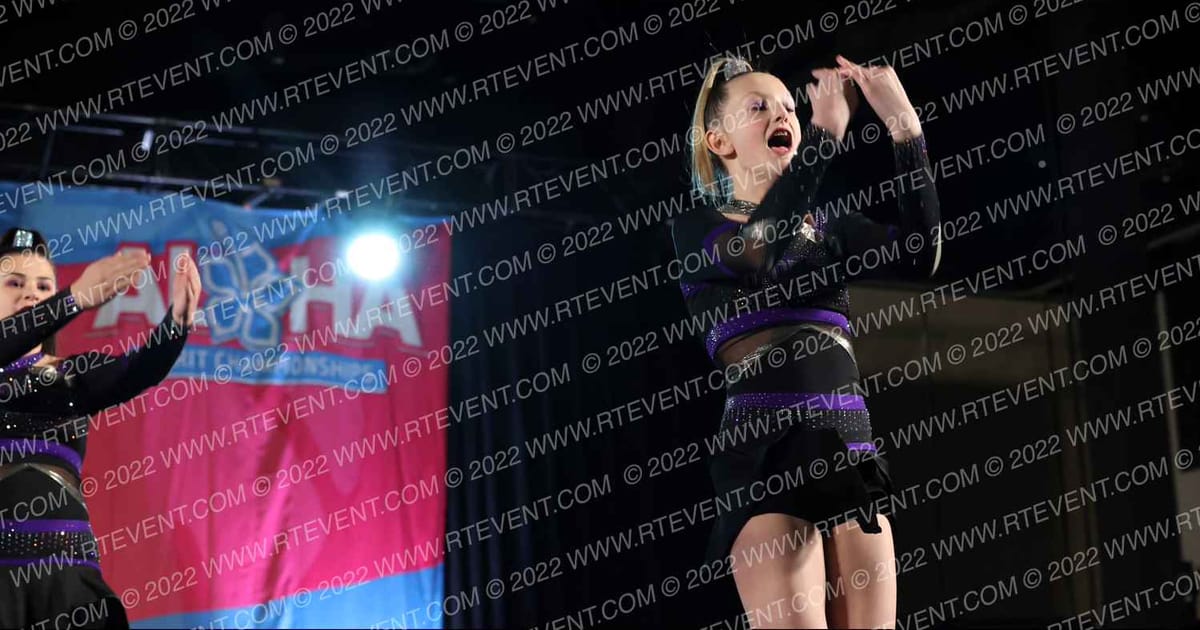 Express Cheer Force Gems · Aloha Worcester Showdown
