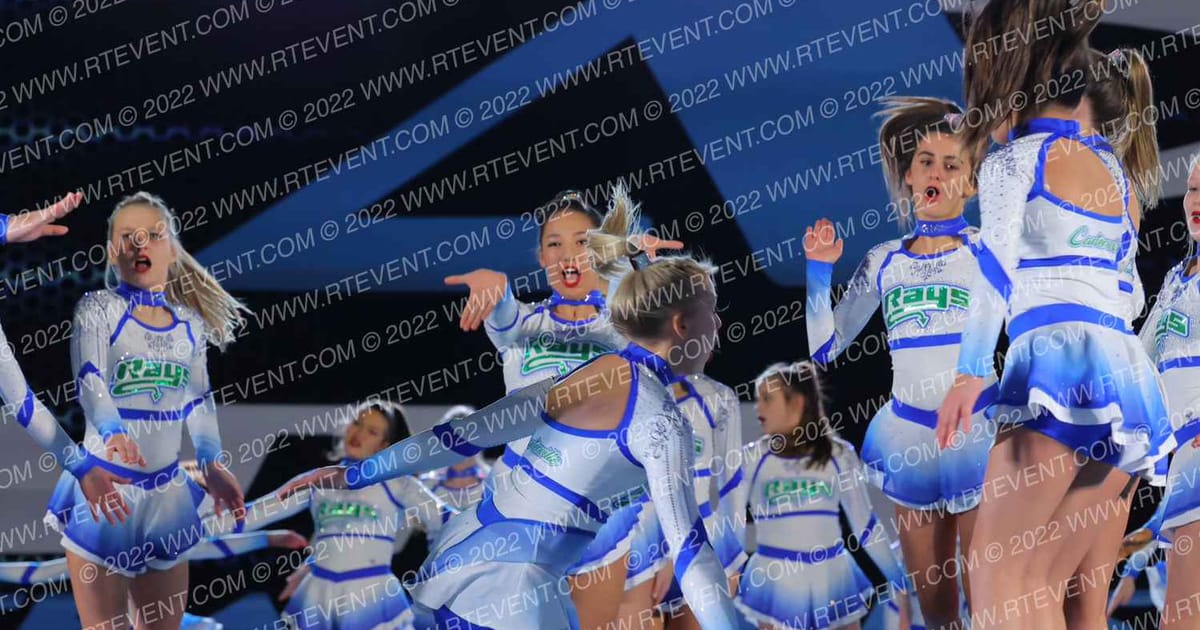 The Stingray All Stars Rose Gold · Athletic Championships Chattanooga Nationals DIDII