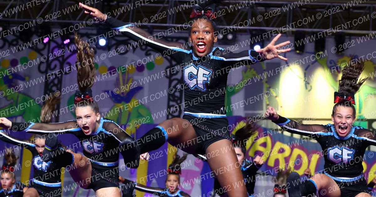 Louisiana Cheer Force Fire · Mardi Gras Grand Nationals