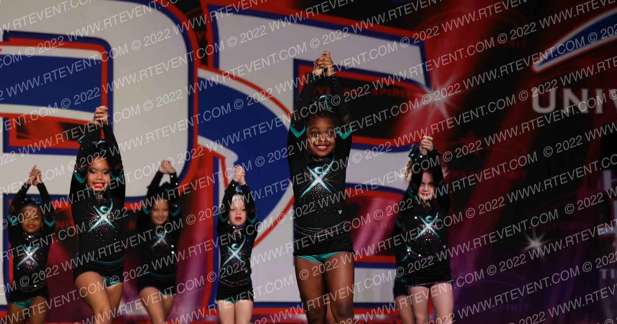 Cheer Extreme Mini Teal · Spirit of Hope
