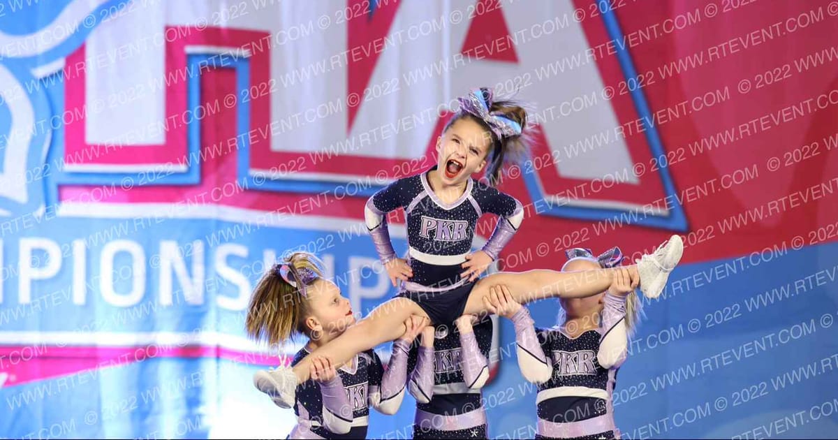 PKR Cheer Club White Lightning · Aloha Baltimore Showdown Fixed