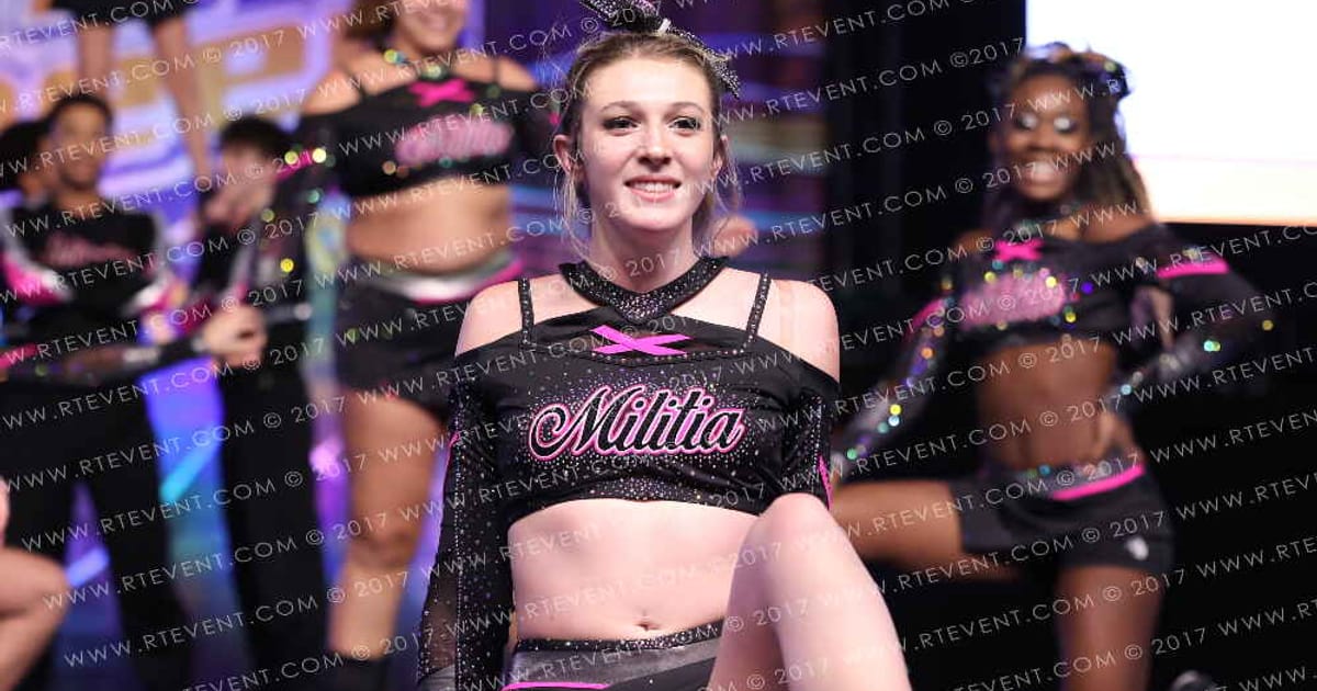 Cheer Militia All Stars Black Ops · Spirit Cheer Atlantic City Grand Nationals
