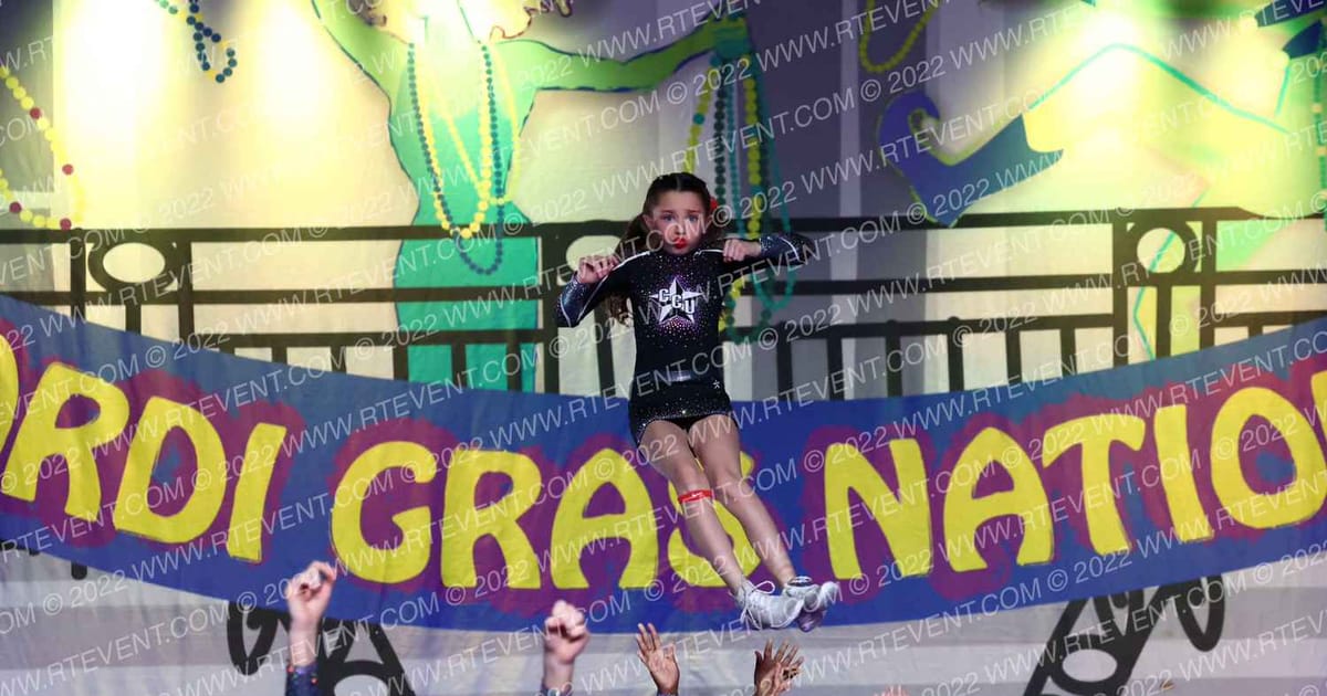 Cheer City United NIKE · Mardi Gras Grand Nationals