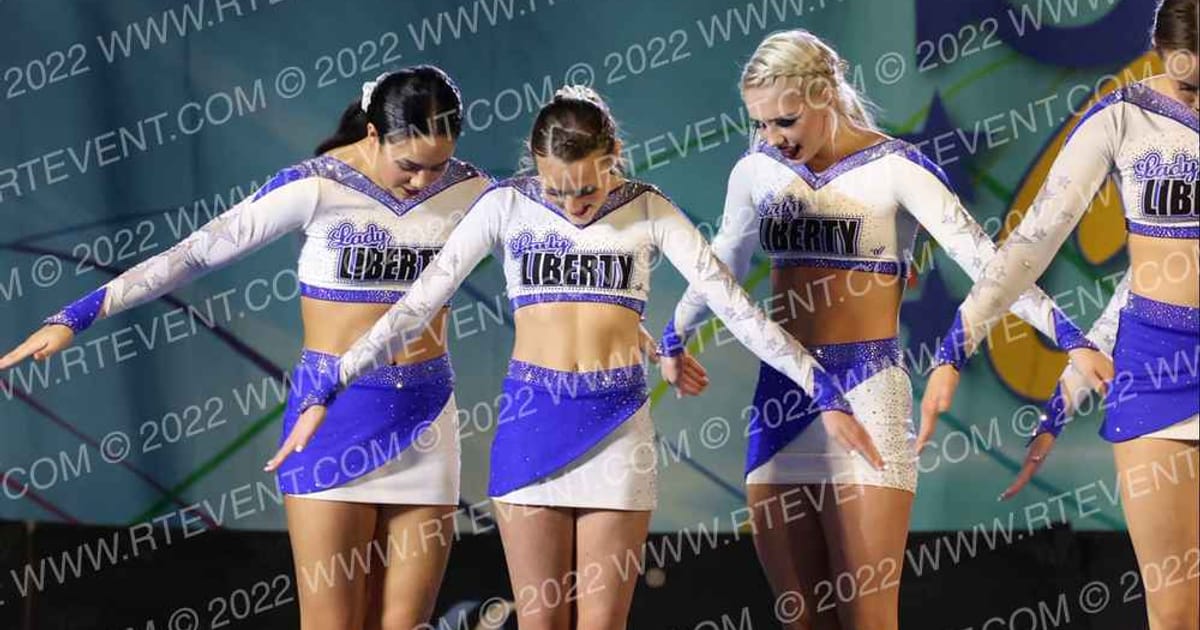 Zone Cheer All-Stars Lady Liberty · The STATE Daytona Beach Nationals