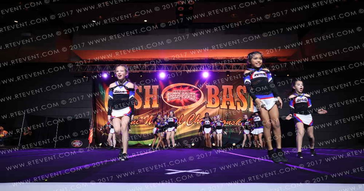 All 4 Cheer Embers · Cash Bash Showdown DI DII
