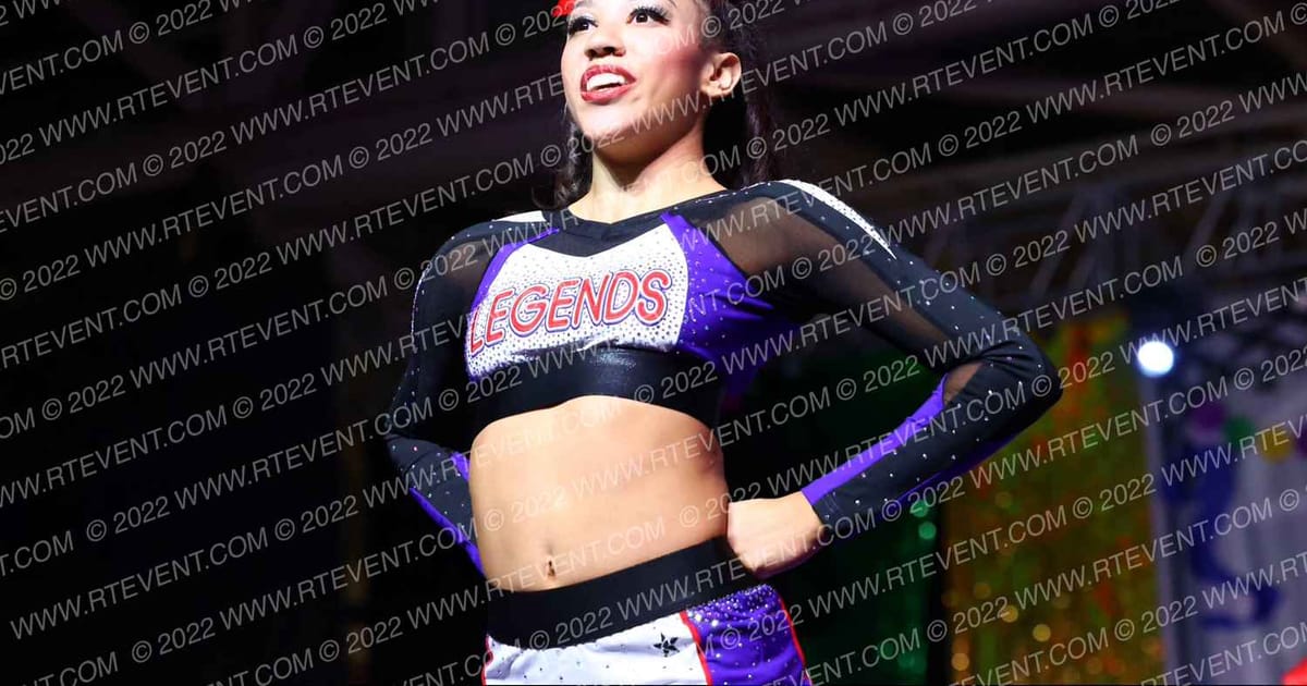 Luxe Cheer Lady Legends · Mardi Gras Grand Nationals