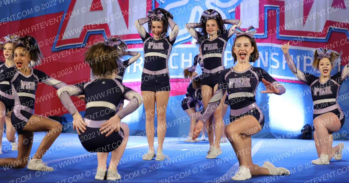 PKR Cheer Club Blue Hail · Aloha Baltimore Showdown Fixed