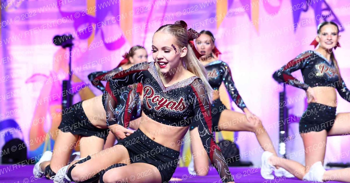 Thrive Cheer Royals Lady Reign · Mardi Gras Grand Nationals