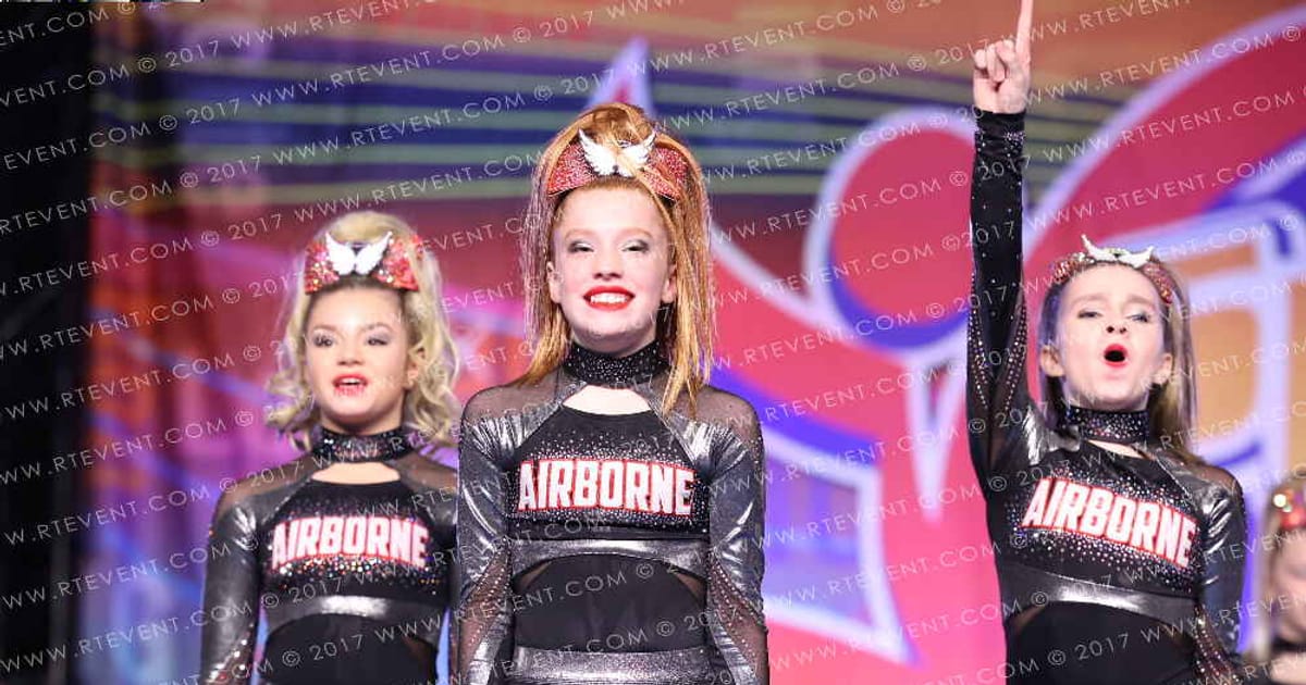 Airborne Elite All Stars Charlie's Angels · Spirit Cheer Atlantic City Grand Nationals