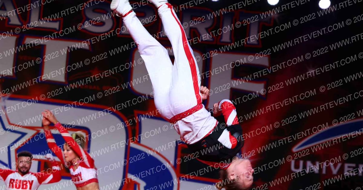 Cheer Savannah Allstars RUBY RED · Spirit of Hope
