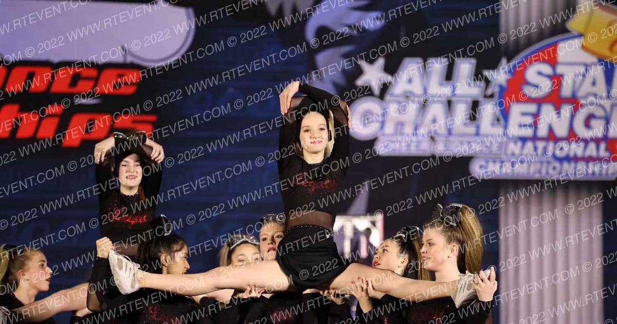 Legacy Premier Cheer Lady Legends · All Star Challenge Clash of the Titans